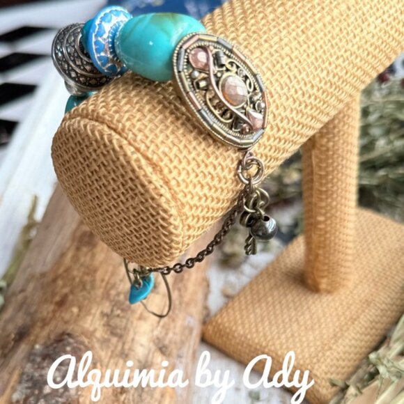 Alquimia Multicolor Beaded Bracelet - Picture 1 of 7